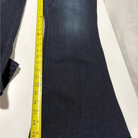 Democracy “AB” Solution Dark Wash Denim Stretch Boot Cut Jeans 20W Boho Y2k - Picture 8 of 15